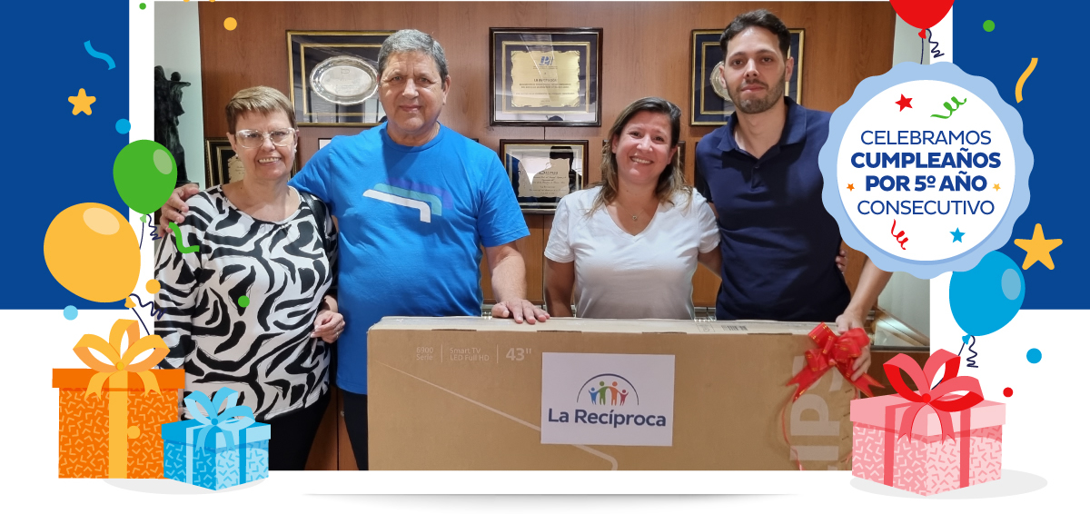 Celebramos cumpleaños por 5° año consecutivo