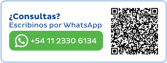 ¿Consultas Escribinos por WhatsApp 