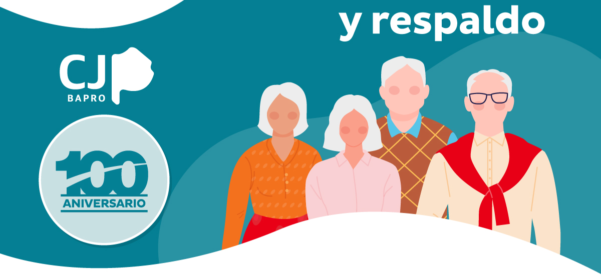 y respaldo | CJ BAPRO | 100 aniversario