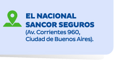 El nacional sancor seguros (Av. Corrientes 960, Ciudad de Buenos Aires).