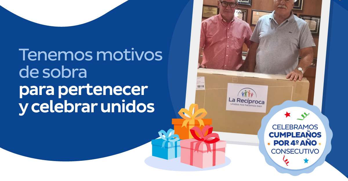 Tenemos motivos de sobra para pertenecer y celebrar unidos - Celebramos cumpleaños por 4to año consecutivo