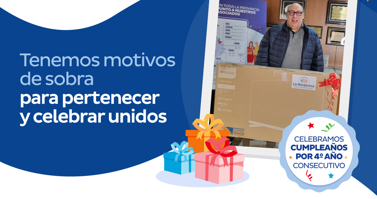 Tenemos motivos de sobra para pertenecer y celebrar unidos - Celebramos cumpleaños por 4to año consecutivo