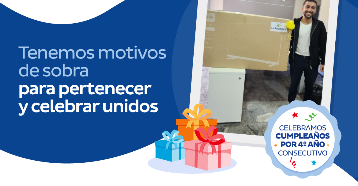 Tenemos motivos de sobra para pertenecer y celebrar unidos - Celebramos cumpleaños por 4to año consecutivo