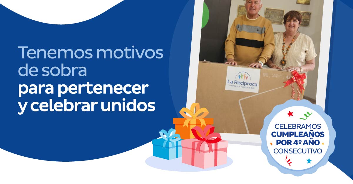Tenemos motivos de sobra para pertenecer y celebrar unidos - Celebramos cumpleaños por 4to año consecutivo
