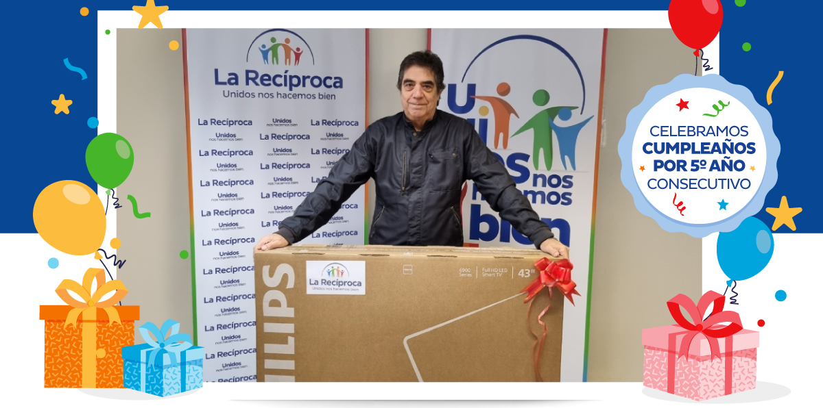 Celebramos cumpleaños por 5° año consecutivo