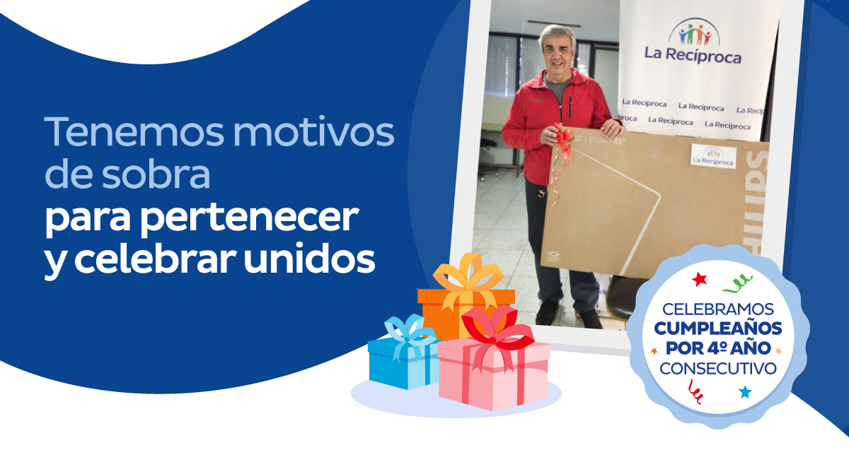 Tenemos motivos de sobra para pertenecer y celebrar unidos - Celebramos cumpleaños por 4to año consecutivo