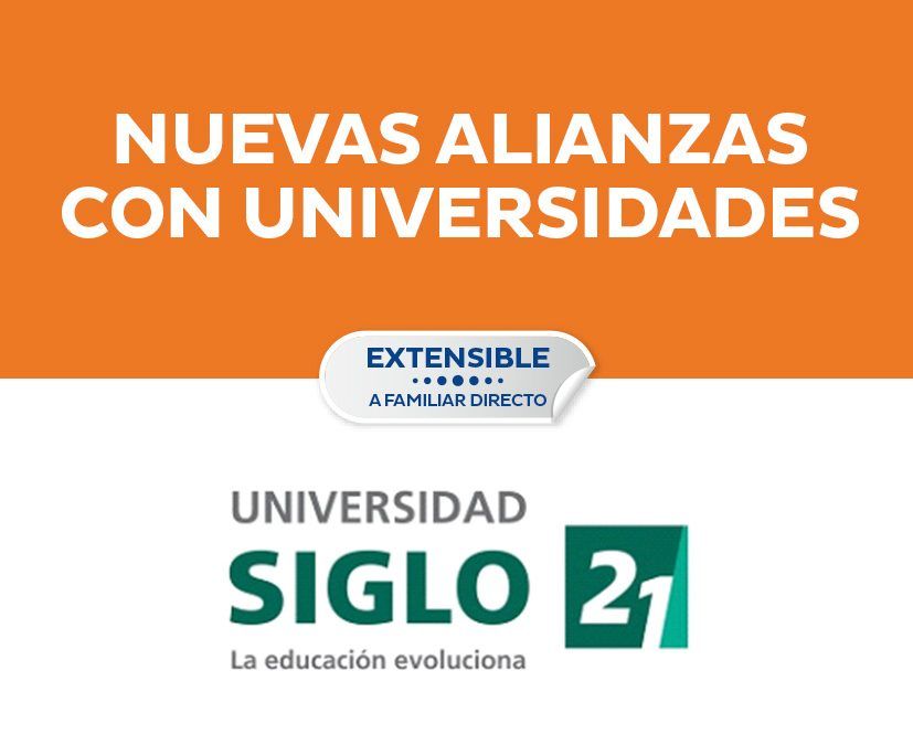 Nuevas alianzas con universidades | Universidad Siglo 21
