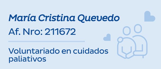 Voluntariado que abraza hasta el último adiós