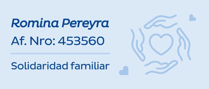 Cuando la solidaridad se transmite en familia
